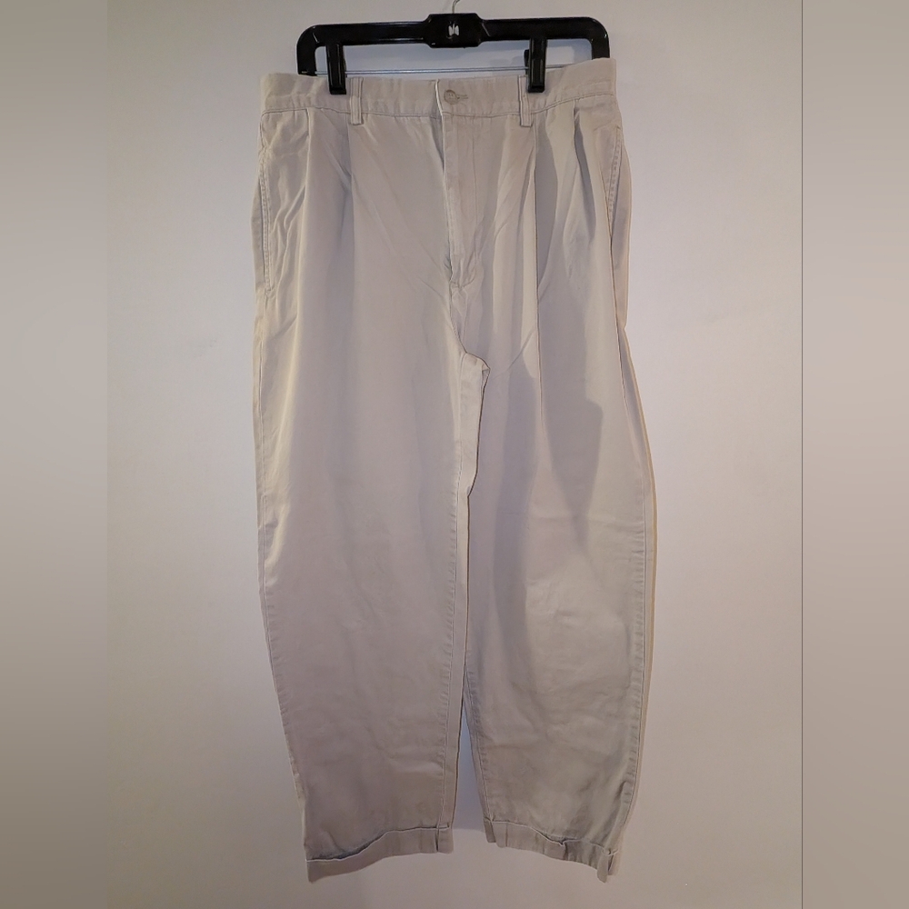 Polo Ralph Lauren Hammond Pants Khaki  33 x 30 -hemmed At Bottom